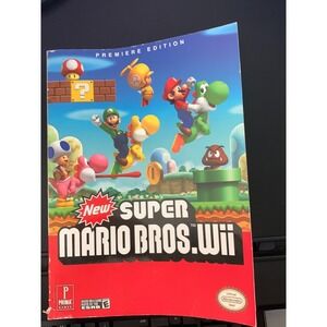 Super‎ Mario Wii premier edition guide